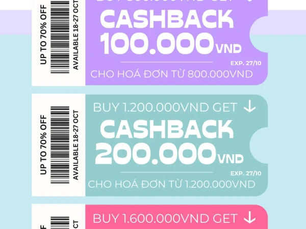 NHẬN TRỌN #CASHBACK300K - GustavoGano HOÀN TIỀN QUÊN LỐI VỀ