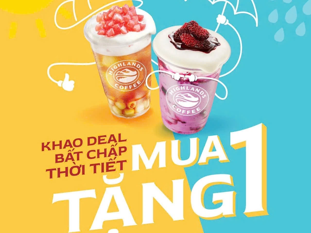 Highland coffee khao Deal 