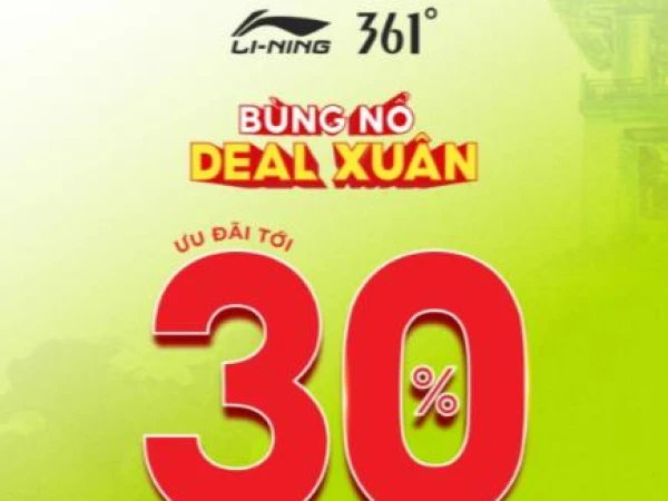 KHỞI ĐỘNG NĂM MỚI VỚI LOẠT DEAL XUÂN TẠI MAXXSPORT️