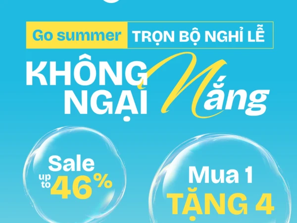 GO SUMMER: NGHỈ LỄ KHÔNG NGẠI NẮNG!