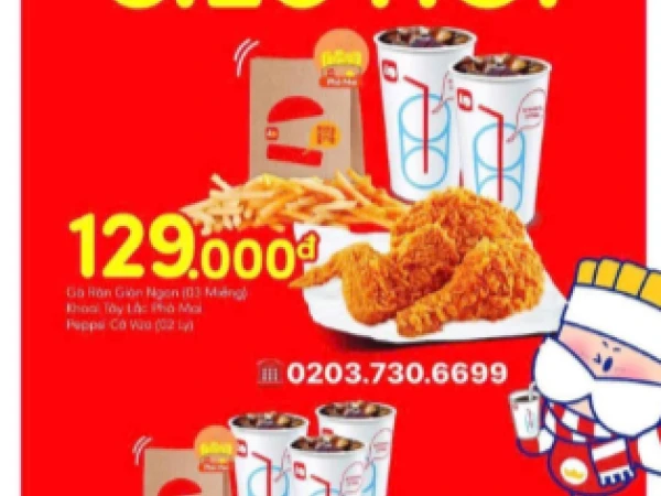 Thưởng Thức Đỉnh Cao tại Lotteria Vincom Cầm Phả