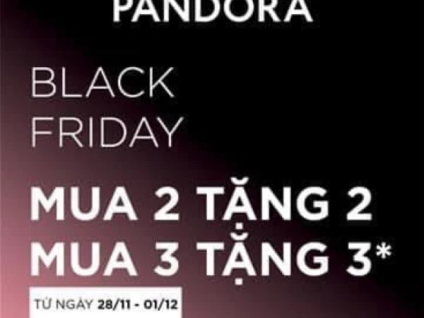 [BLACK FRIDAY] PANDORA MUA CÀNG NHIỀU, RINH QUÀ CÀNG TO