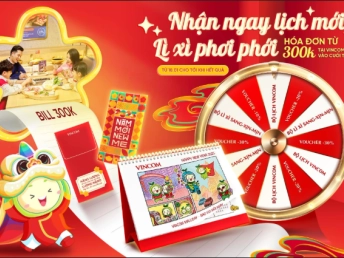 🌟 VINCOM SẮM TẾT BAO HỜI - LỊCH MỚI SANG TAY – LÌ XÌ PHƠI PHỚI