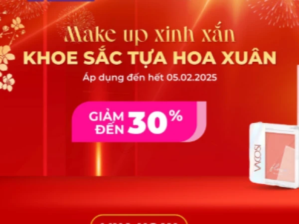 MAKE UP XINH XẮN  KHOE SẮC TỰA HOA XUÂN