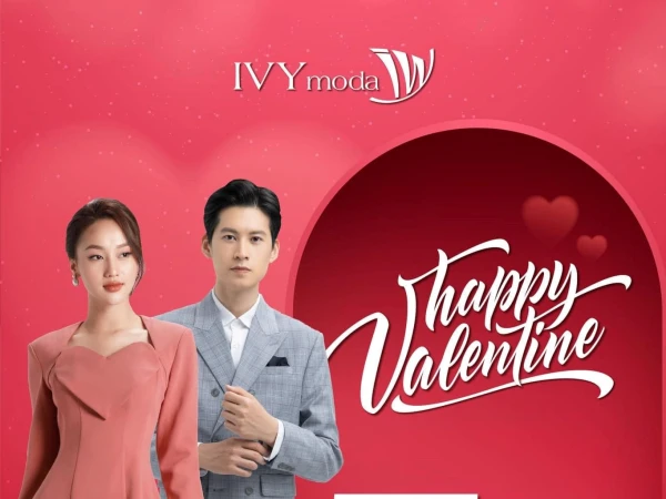 IVY MODA Happy Valentine's day chỉ 1 mức giảm 50% toàn bộ sản phẩm