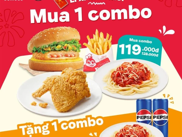 LÌ XÌ NĂM MỚI - MUA 1 COMBO NHẬN NGAY 1 COMBO 🎉