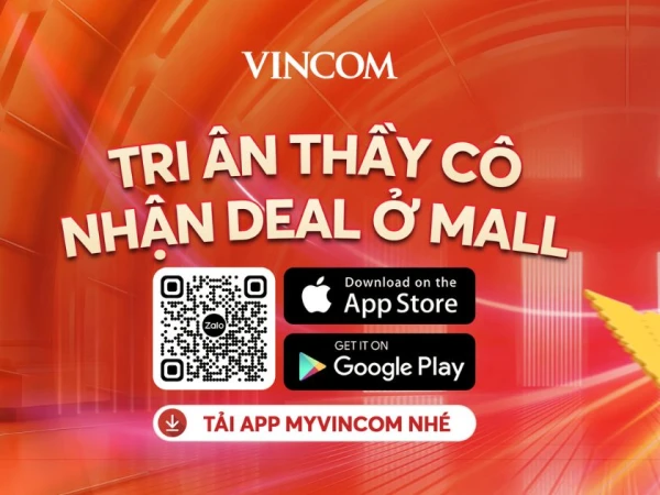 Danh sách gian hàng áp dụng E-voucher tại Vincom Plaza Lê Văn Việt