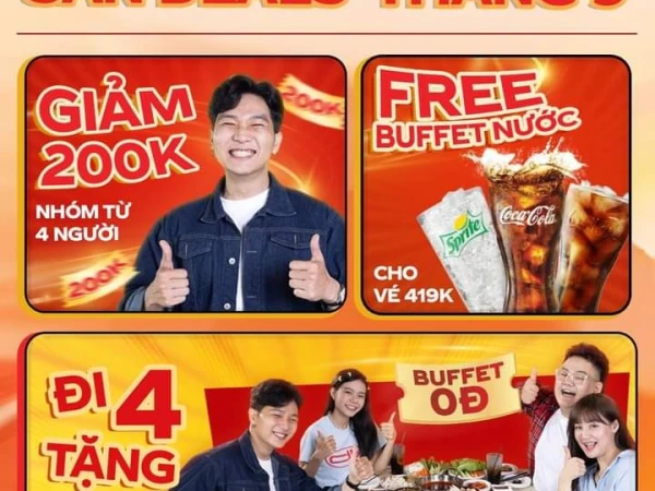 KING BBQ ĐÃ LÀM GÌ ĐÂU? KING BBQ CHỈ TUNG NGÀN ƯU ĐÃI THÁNG 9 THÔI MÀ!