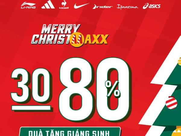 MERRY CHRISTMAXX - GIÁNG SINH AN LÀNH CÙNG MAXXSPORT