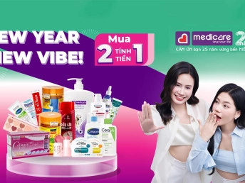 NEW YEAR NEW VIBE - MUA 2 TÍNH 1 TẠI MEDiCARE