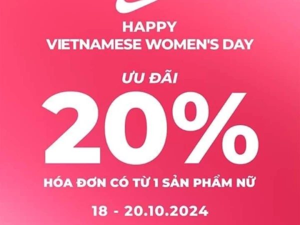 NIKE_ƯU ĐÃI HAPPY VIETNAMESE WOMEN'S DAY