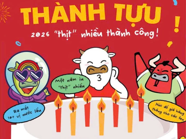 KICHI CHÚC BẠN NĂM 2026 “THỊTTT” NHIỀU THÀNH CÔNG