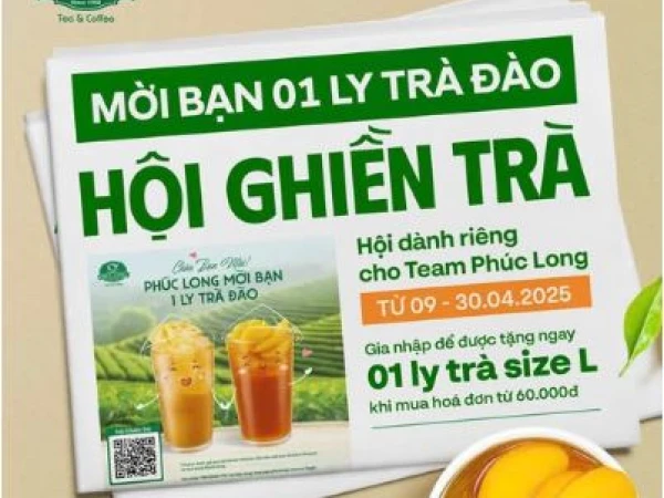 GIA NHẬP “HỘI GHIỀN TRÀ” PHÚC LONG NGAY NÀO!!!