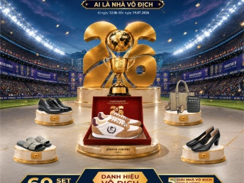  [CT QUÀ TẶNG TỚI TỪ PIERRE CARDIN ] MUA BST WORLD CUP – SĂN CÚP VÀNG 50 TRIỆU! 
