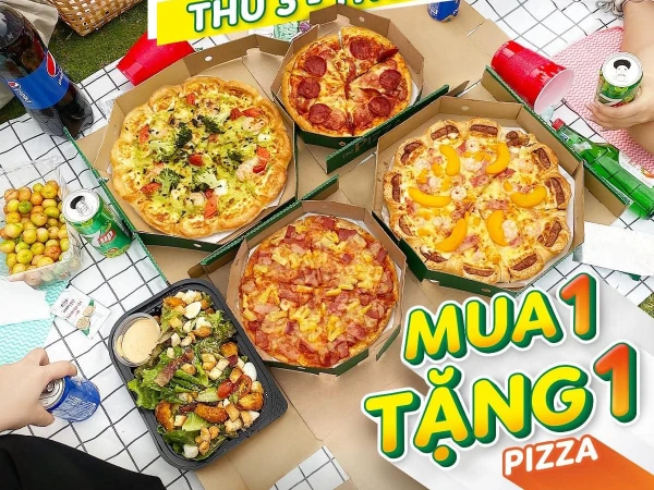 MUA 1 TẶNG 1 TẠI THE PIZZA COMPANY