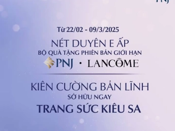 ĐÓN ƯU ĐÃI LỚN 8/3 - TÔN VINH KHÍ CHẤT, TỎA SÁNG NÉT DUYÊN