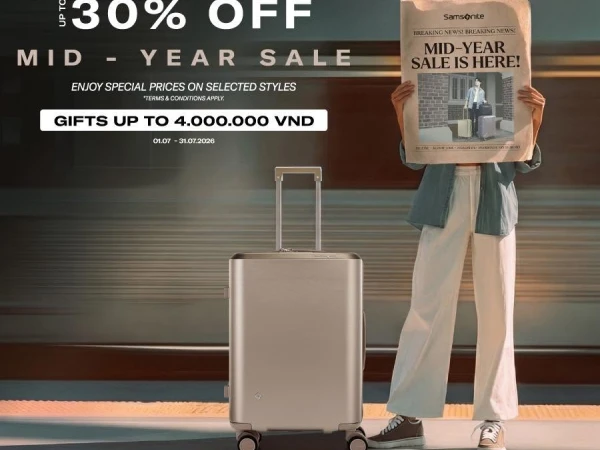 Mid Year Sale - Tận hưởng Ưu đãi giữa năm đến 30% tại 𝐒𝐚𝐦𝐬𝐨𝐧𝐢𝐭𝐞