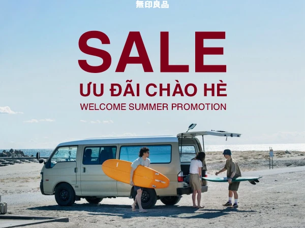 “Cốc cốc!” Hè gõ cửa MUJI với ưu đãi mới!