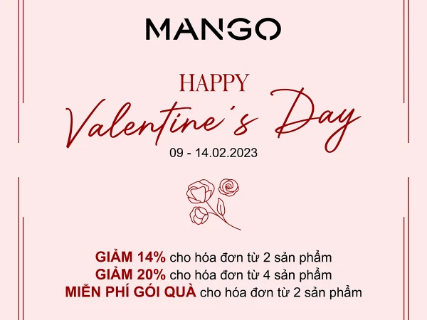 Mango Happy Valentine's day