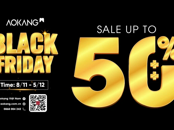 Aokang Black Friday: Cơ hội vàng - Giảm giá Sốc!