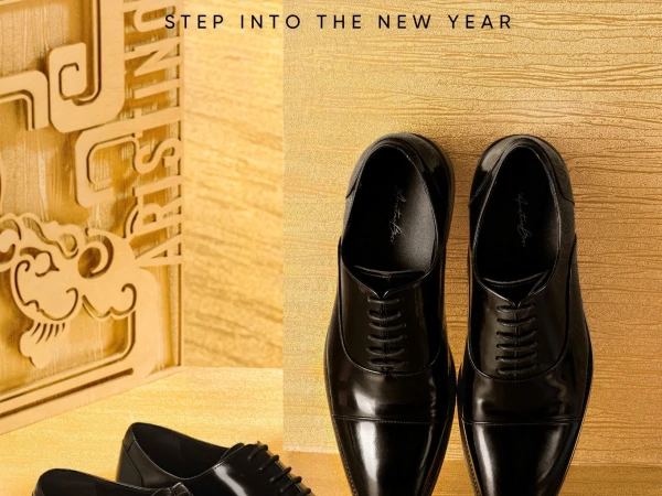 Leather shoes| Step into the new year