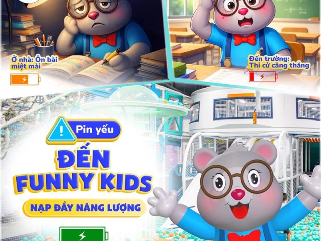 FUNNY KIDS - TRẠM NẠP NĂNG LƯỢNG CHO BÉ