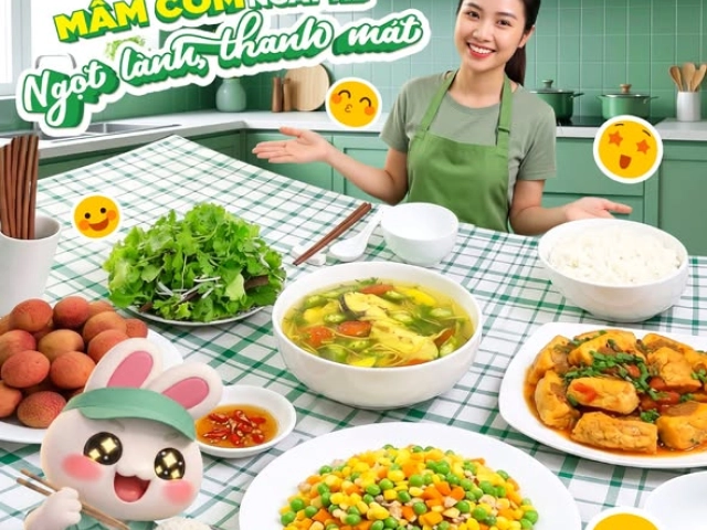 MÂM CƠM NGÀY HÈ CỨ ĐỂ WINMART LO, MẸ THẢNH THƠI VÀO BẾP! 🥗🍉✨