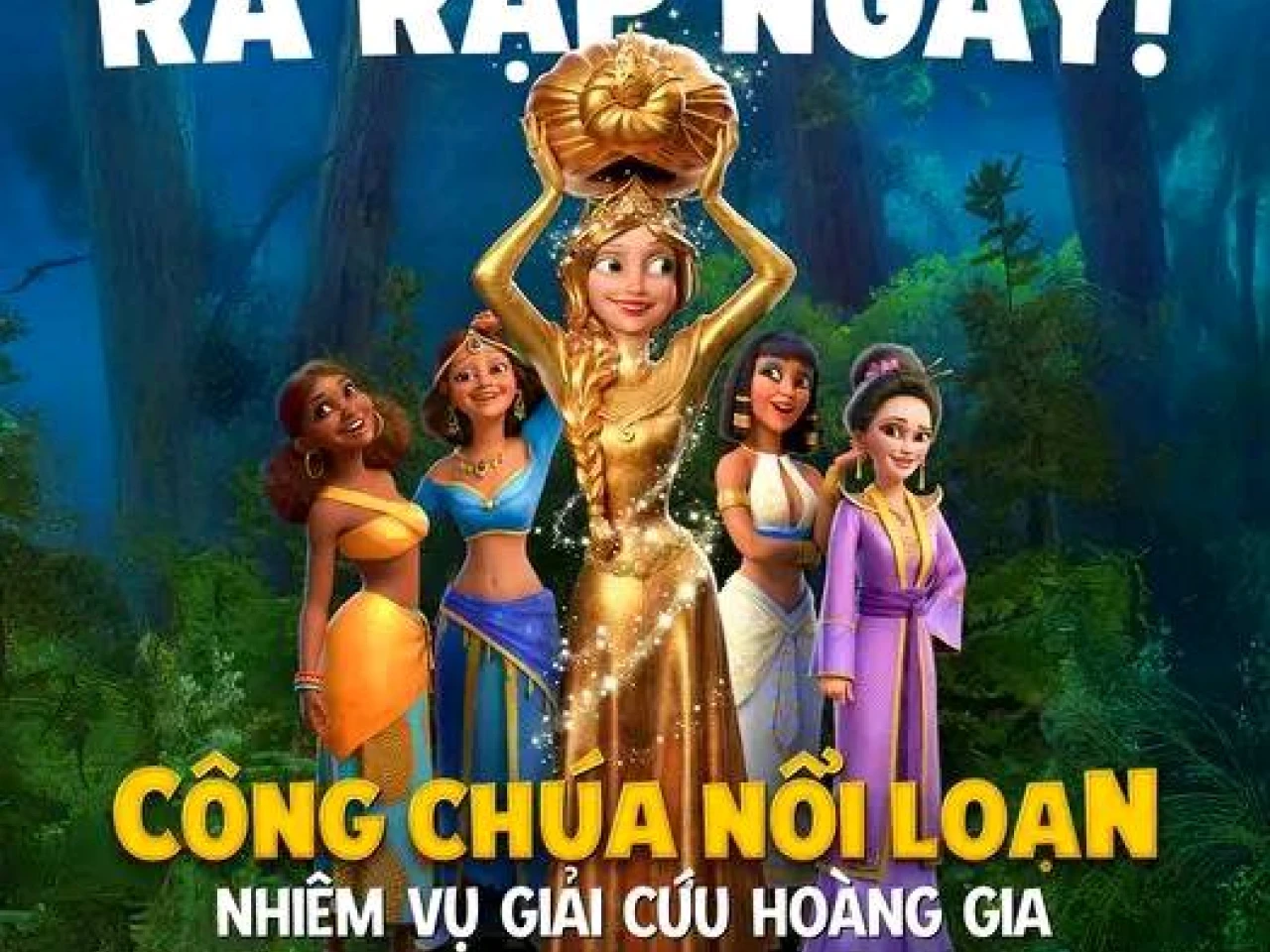 Ra rạp đồng hành cùng...Phù Thủy chạy trốn khỏi CÔNG CHÚA NỔI LOẠN nào