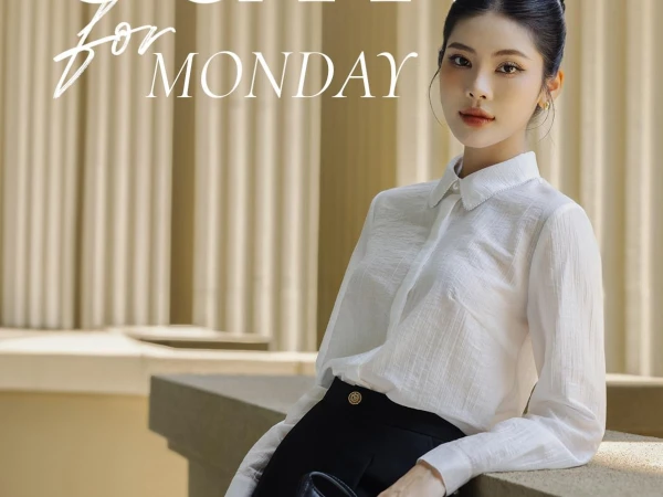 IVY MODA Tinh tế và thanh lịch, IVY gợi ý cho các nàng sự kết hợp hoàn hảo giữa sơ mi trắng và quần âu