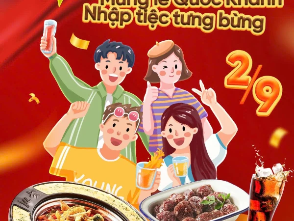 DOOKKI DOOKKI Mừng Lễ Quốc Khánh - Nhập tiệc tưng bừng