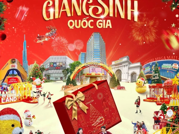 VINCOM – BIỂU TƯỢNG GIÁNG SINH QUỐC GIA