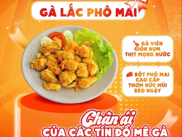 GÀ LẮC PHÔ MAI – CHÂN ÁI CỦA CÁC TÍN ĐỒ MÊ GÀ
