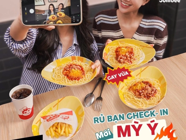 MÌ Ý SỐ CAY - JOLLIBEE