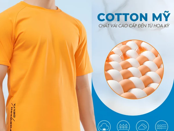 DELTA: NĂNG ĐỘNG - THOẢI MÁI - TỰ TIN CÙNG DÒNG ÁO THUN CASUAL COTTON MỸ