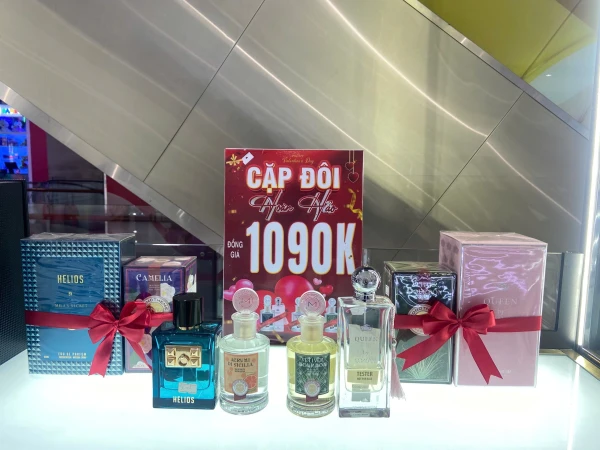 Ưu đãi Valentine 2026 tại Thế Giới Nước Hoa Set quà tặng chỉ từ 1090K
