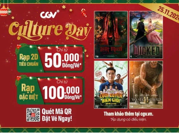 ⚠️ ĐẾN HẸN LẠI LÊN - CGV CULTURE DAY LẠI ĐẾN !!! ⚠️