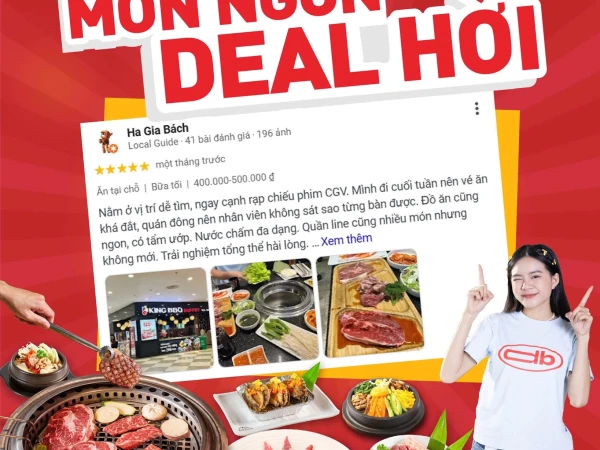 KING BBG 🎉 MÓN NGON, DEAL HỜI - NHẬP HỘI TIỆC NƯỚNG