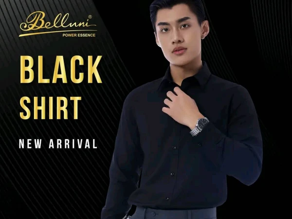 NEW ARRIVAL | BLACK SHIRT - Bí quyết trở thành quý ông lịch lãm, tự tin!