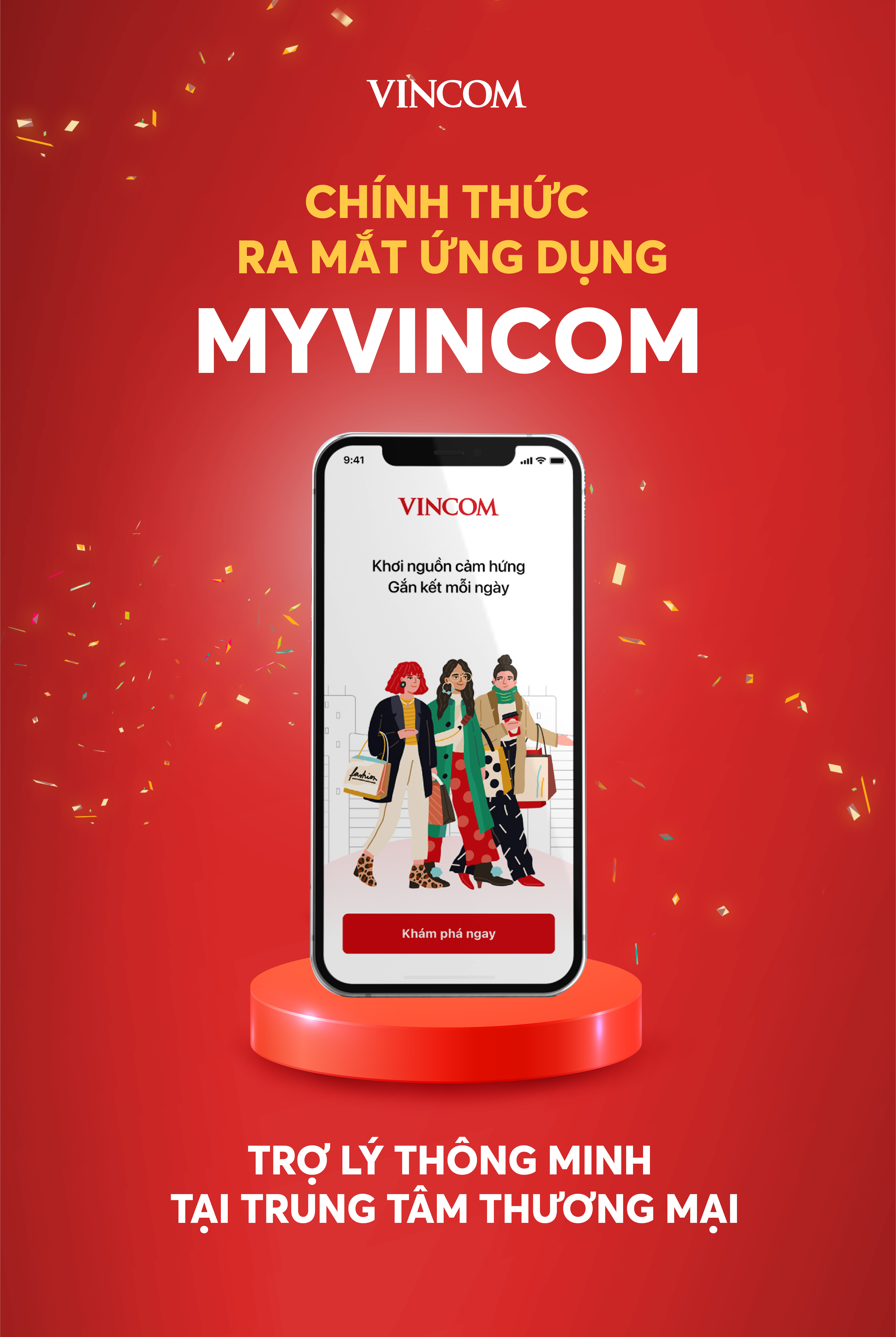 chính thức ra mắt ứng dụng Myvincom