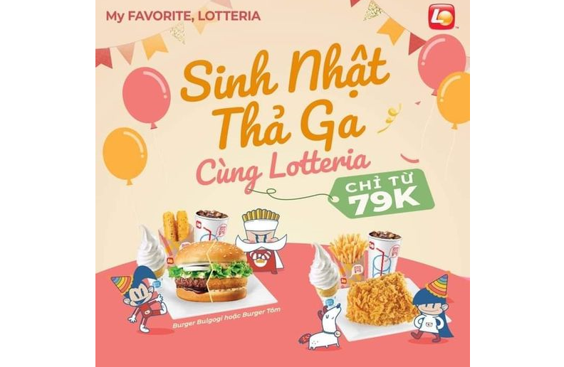 Lotteria Vietnam  Chúc mừng sinh nhật bé Hải Vy 2552017 tại LotteriaLong  Xuyên Nguyễn Trãi 3  Facebook