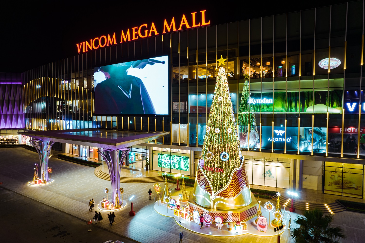 Vincom Mega Mall đón chào Giáng sinh đầy rực rỡ