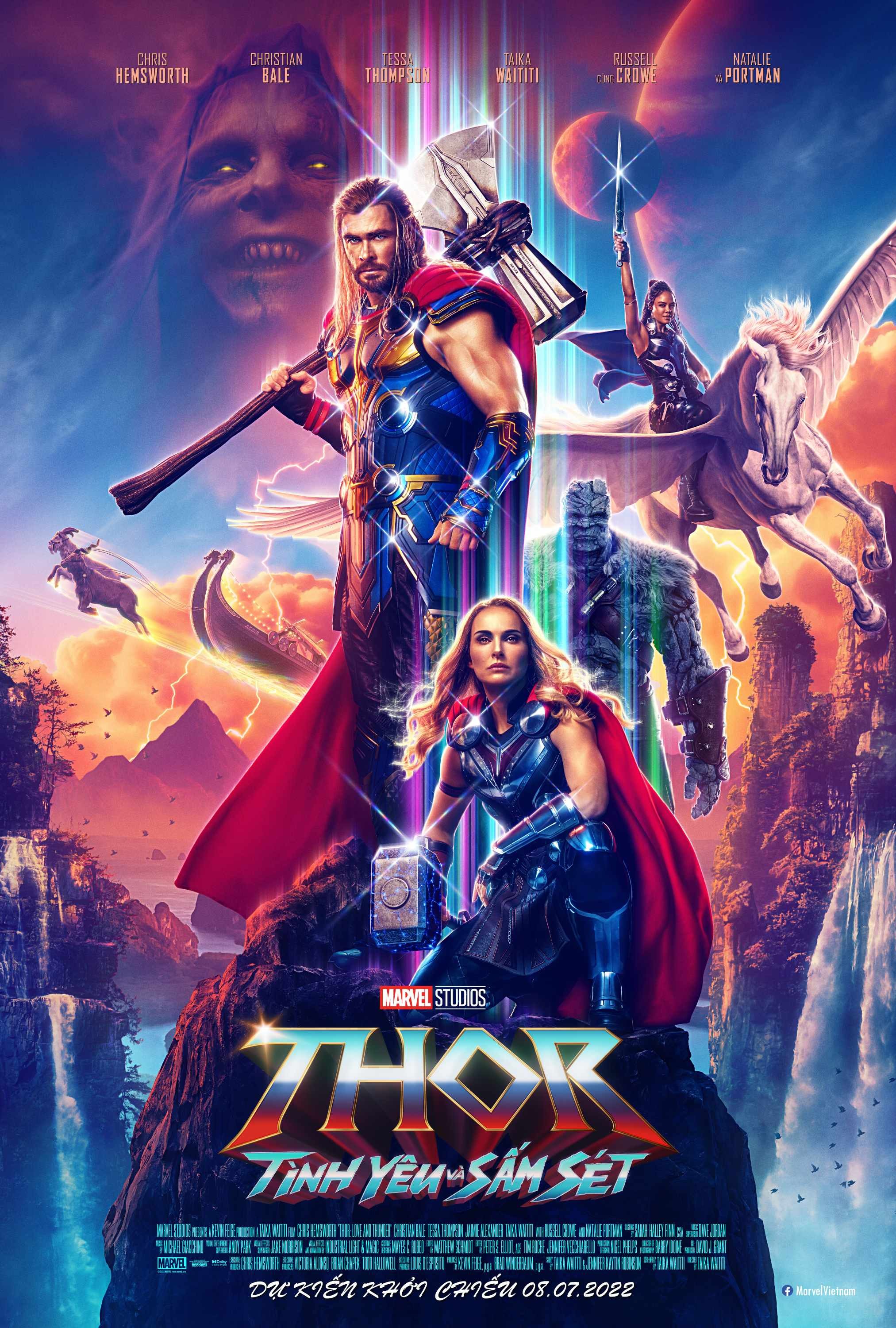 THOR: TÌNH YÊU VÀ SẤM SÉT - Thor: Love and Thunder (2022) (2022)
