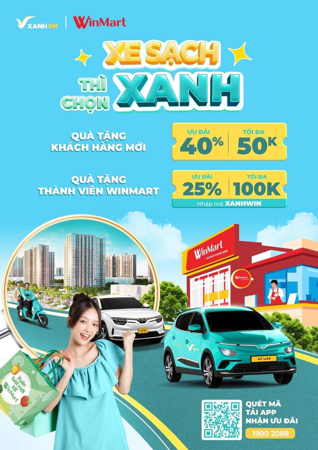 Xe Sạch thì chọn Xanh!