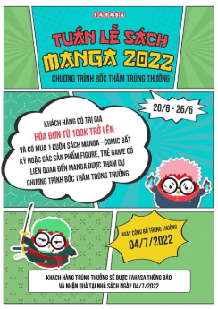 Tuần lễ sách Manga 2022