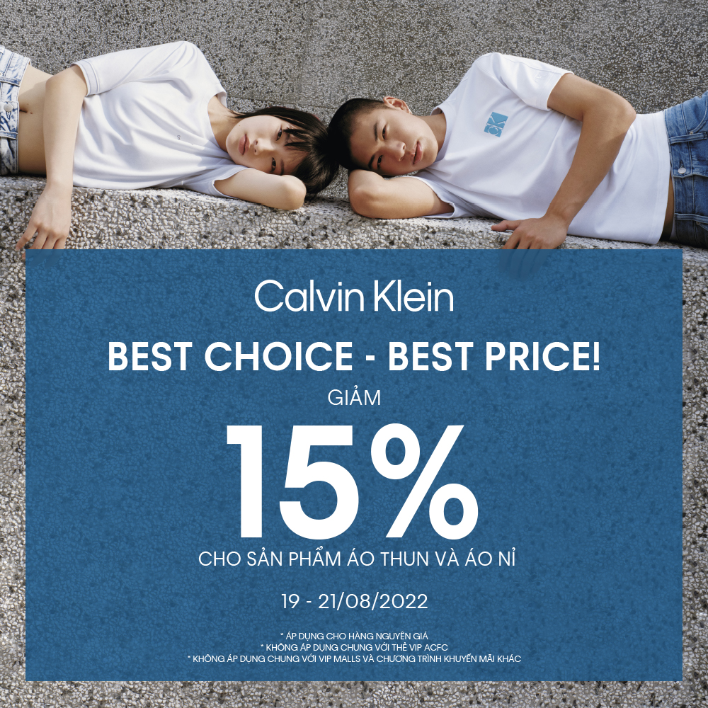 Calvin Klein - Best Choice Best Price! | Vincom