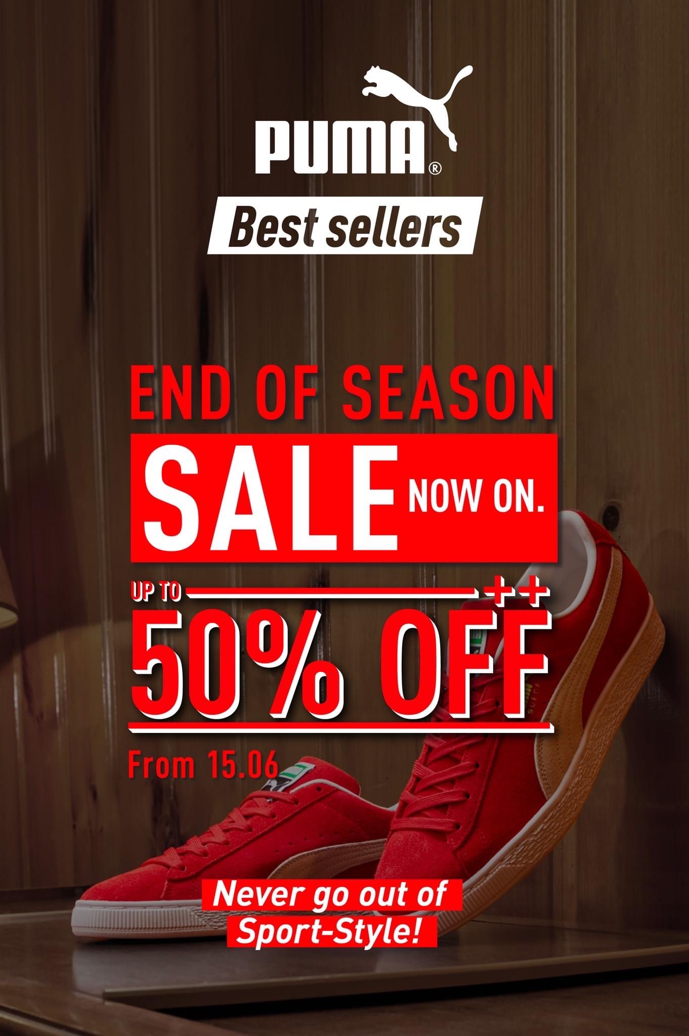 Puma end of sale season sale