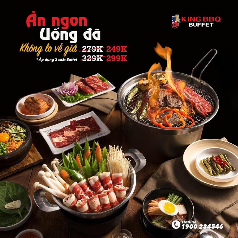 KING BBQ - ĂN NGON UỐNG ĐÃ - KHÔNG LO VỀ GIÁ | Vincom