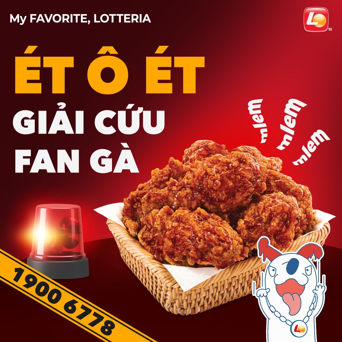 giới thiệu về nhà hàng gà rán Lotteria