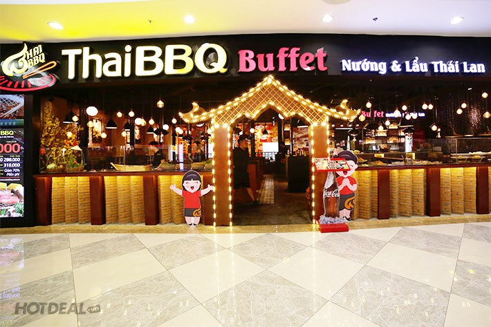 không gian nhà hàng Thai BBQ
