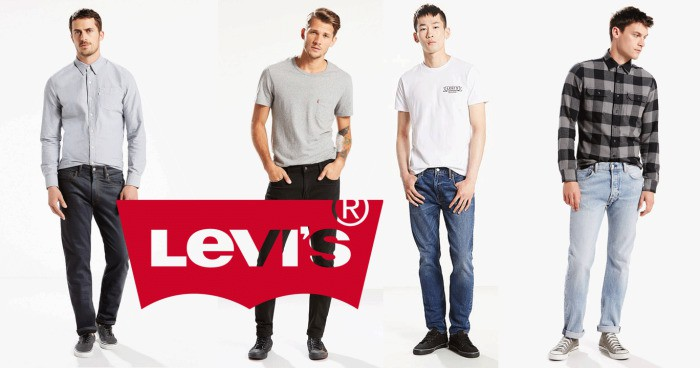 dòng sản phẩm Levi's dành cho nam